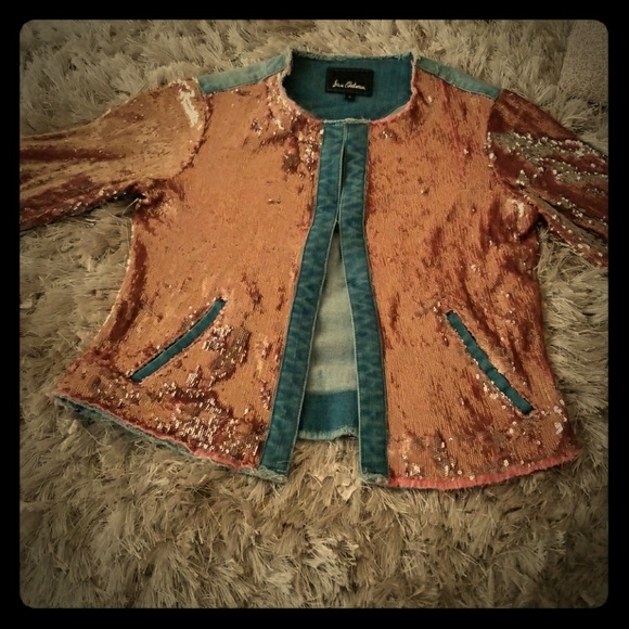 Sam Edelman sequined jacket - Picture 1 of 1